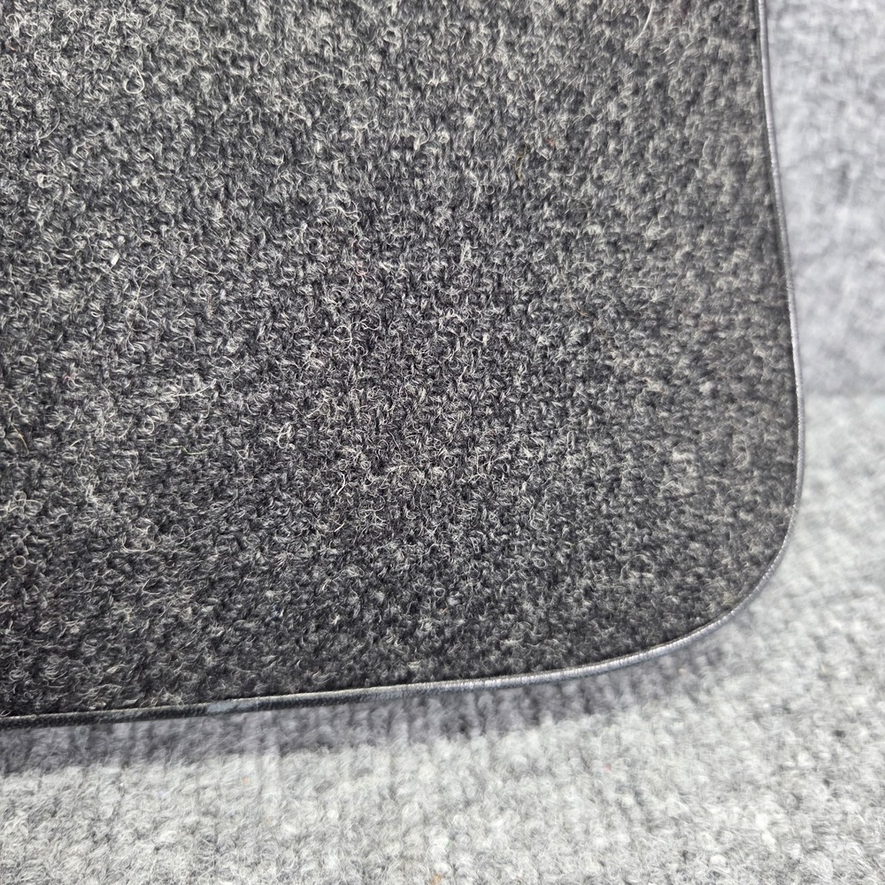 Coach Small Hobo Shoulder Bag Charcoal Gray‎ Wool Tweed Black Leather 8308 Y2K - Picture 5 of 16